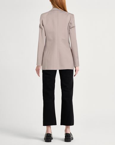 Woman Blazer Light grey Size 10 Viscose, Polyamide, Elastane