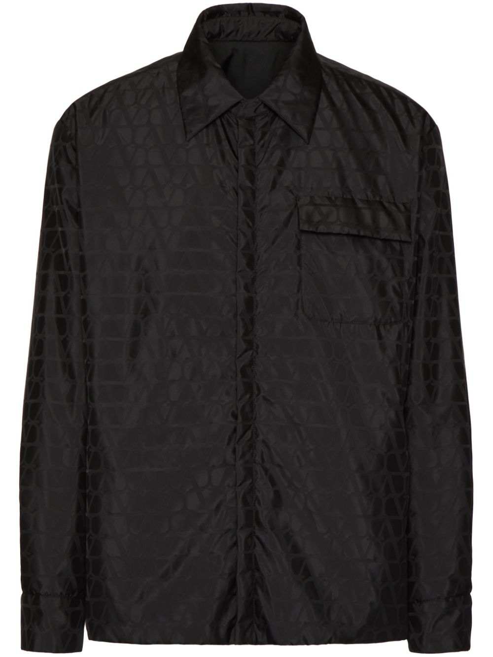 Toile Iconographe reversible shirt jacket - Black