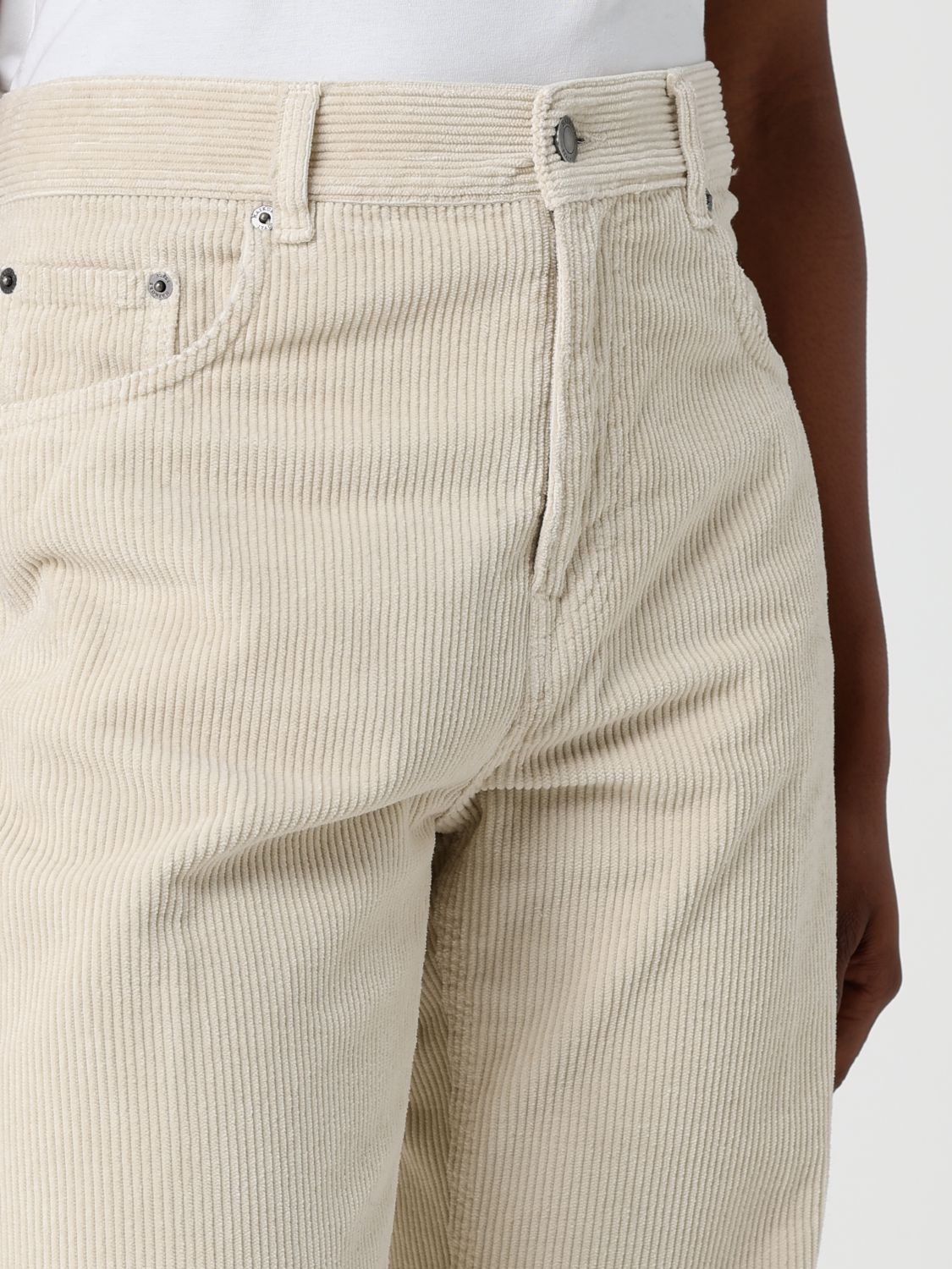 Jeans Woman color White