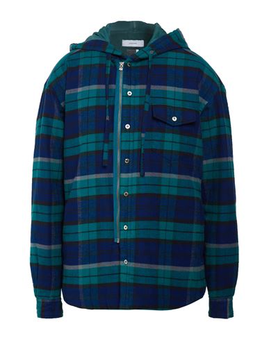 Man Jacket Deep teal Size 4 Cotton
