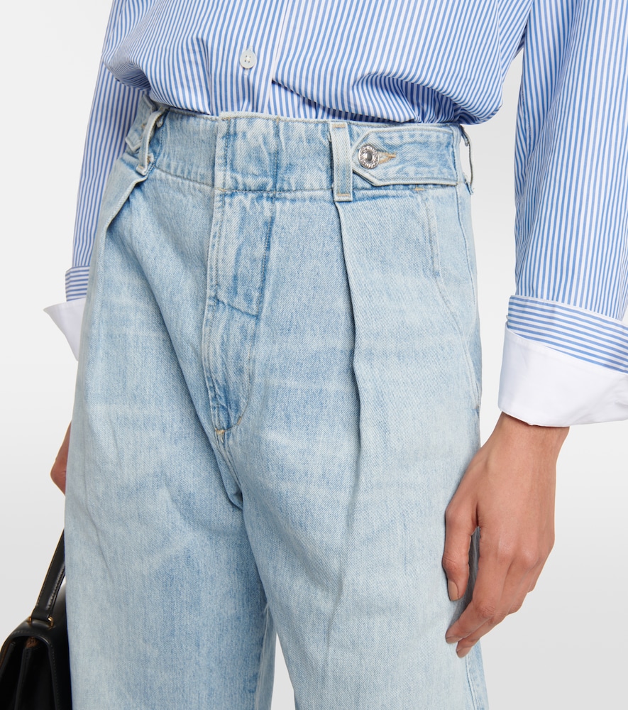 Payton mid-rise wide-leg jeans