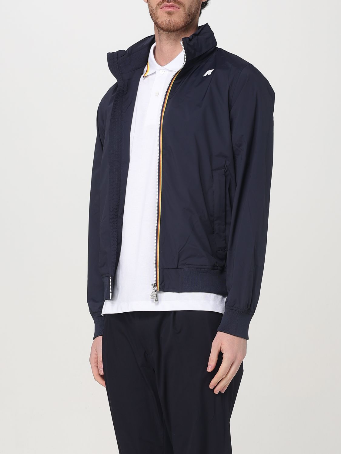Jacket K-WAY Men color Blue