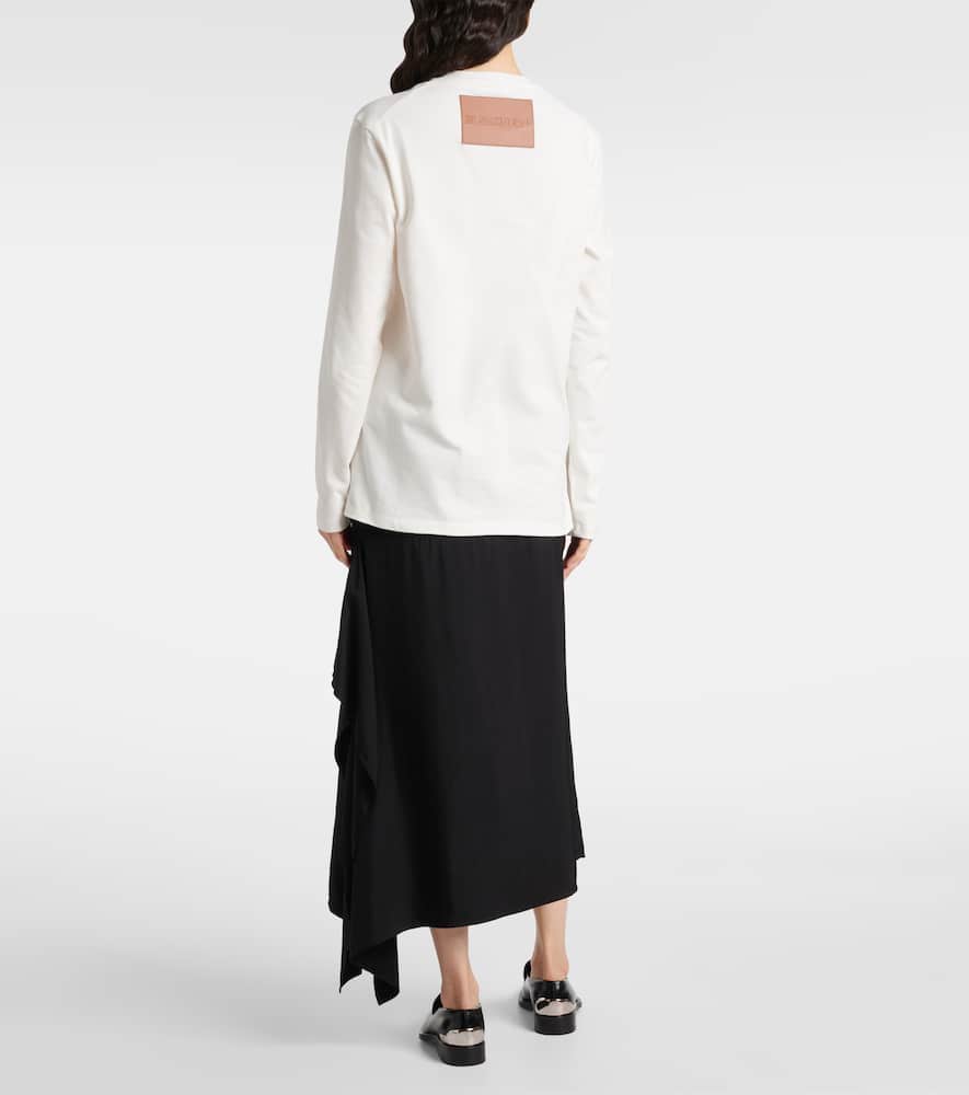 Cotton jersey top
