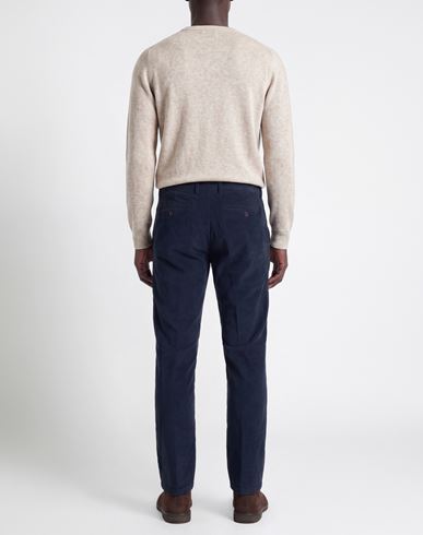 Man Pants Midnight blue Size 40 Cotton, Elastane