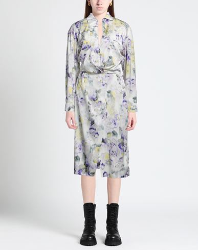 Off-white Woman Midi dress Light green