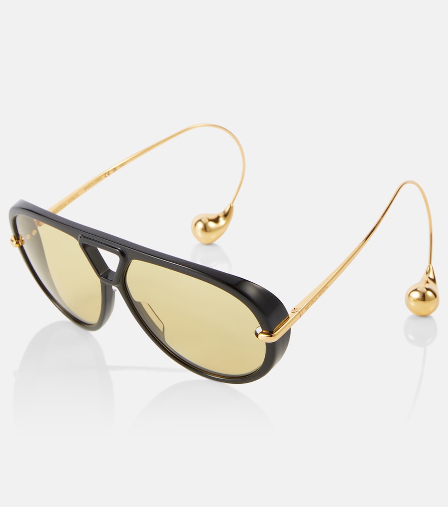 Drop aviator sunglasses