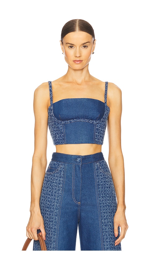 Sabina Musayev Tate Top in Blue. -  XS also in