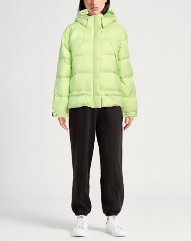 Adidas By Stella Mccartney Woman Puffer Lime green Size M Recycled polyester