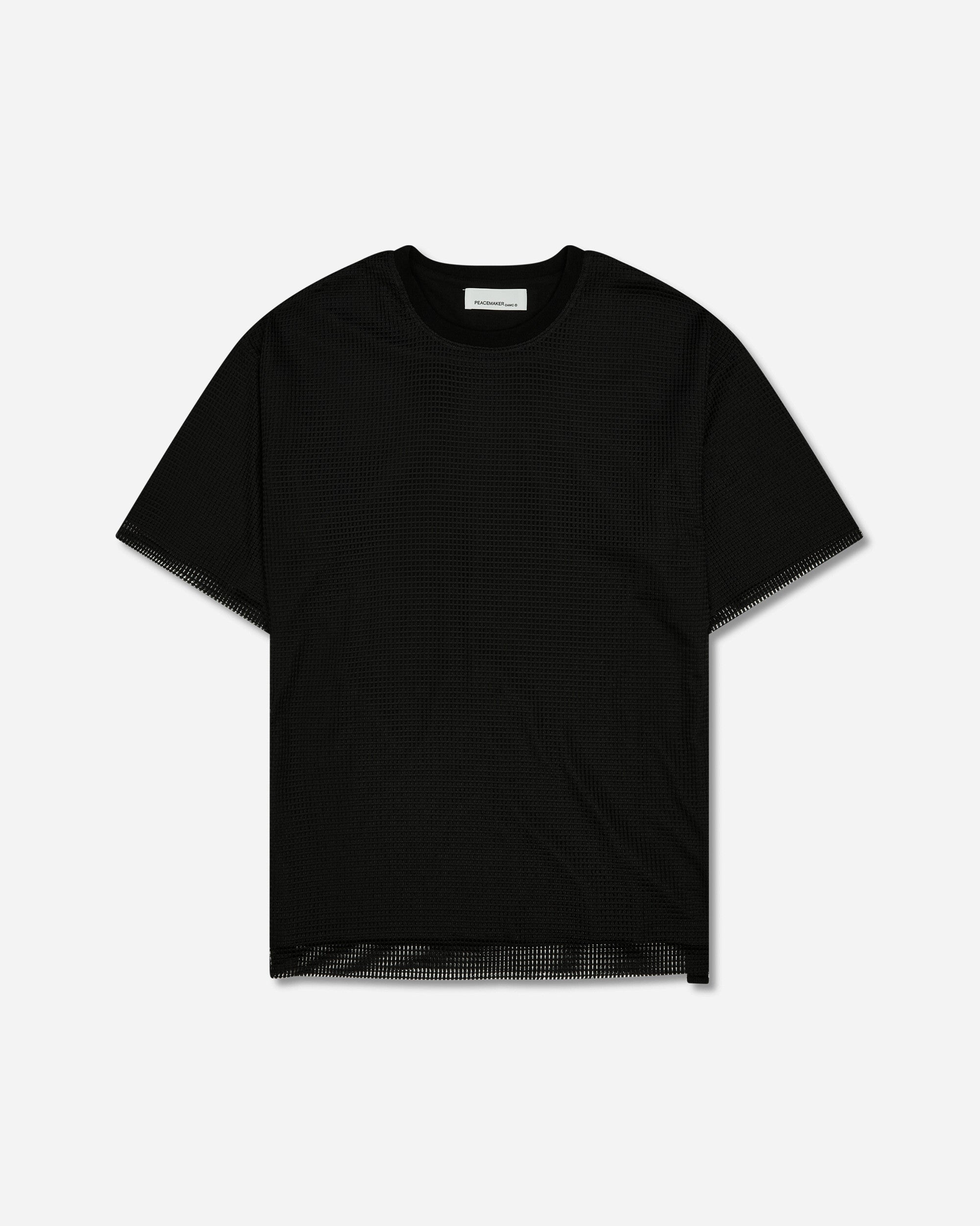 Men s Mesh Layer T-Shirt Black