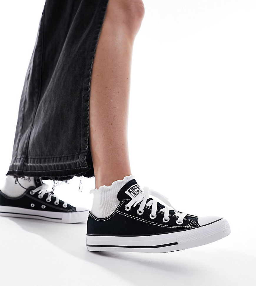 Chuck Taylor All Star Ox Wide Fit trainers in black