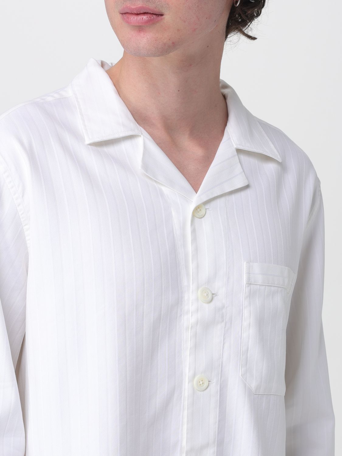 Shirt Men color Beige