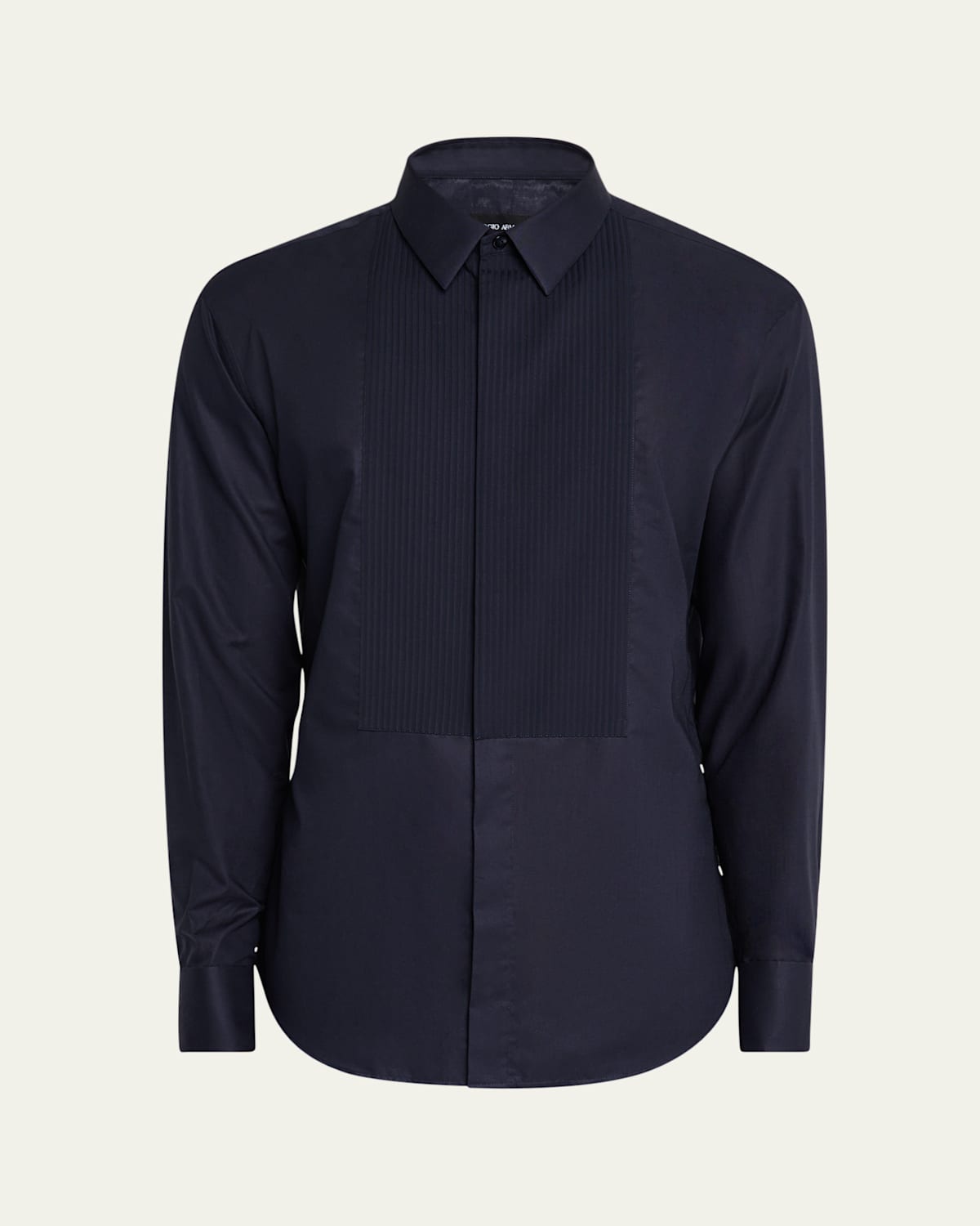 Men's Pleated Bib Tuxedo Shirt