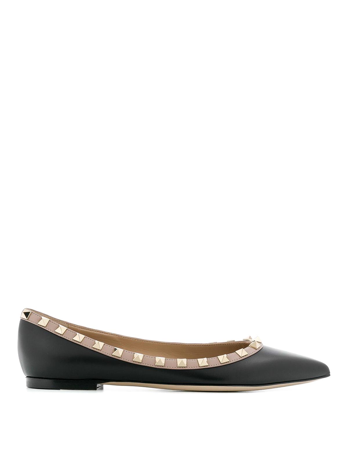 Rockstud Leather Ballets