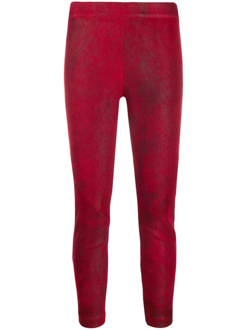 Red julius skinny trousers