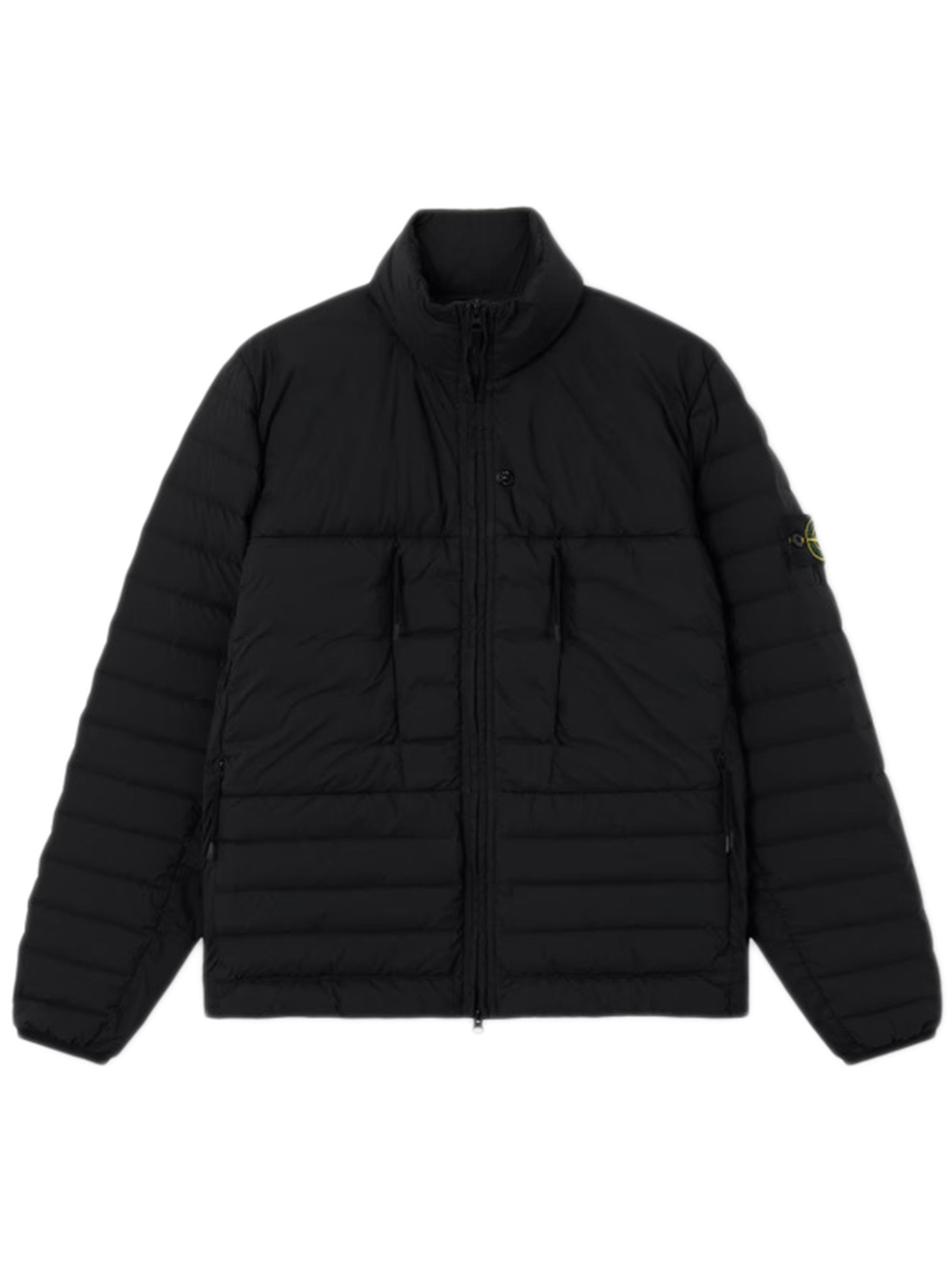 Mini Standing Chest Pocket Jacket with Invisible Zips