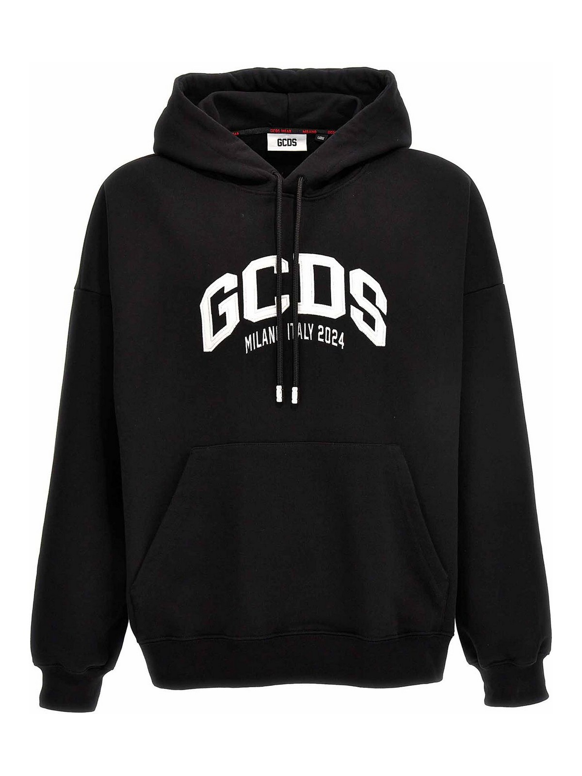 Logo embroidery hoodie