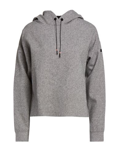 Woman Sweatshirt Grey Size 8 Virgin Wool, Cashmere