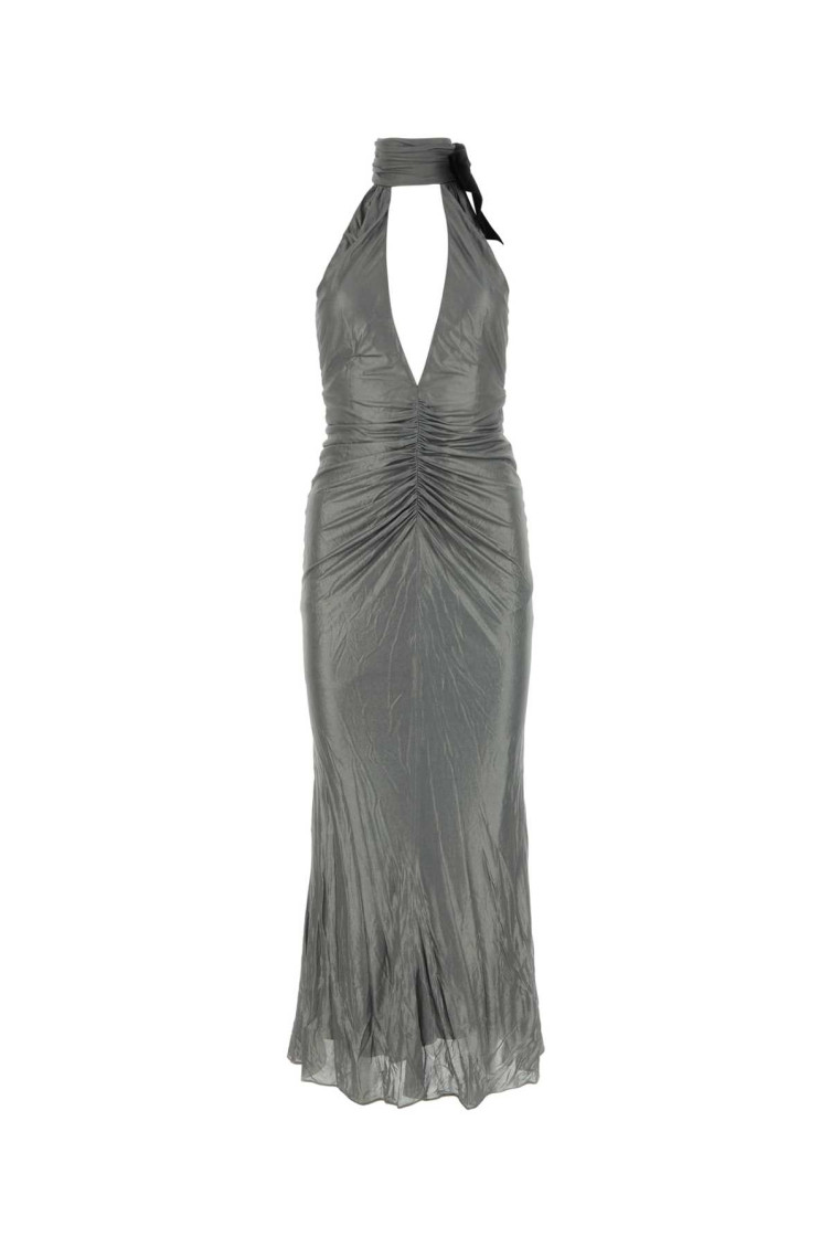 Grey Viscose Dress