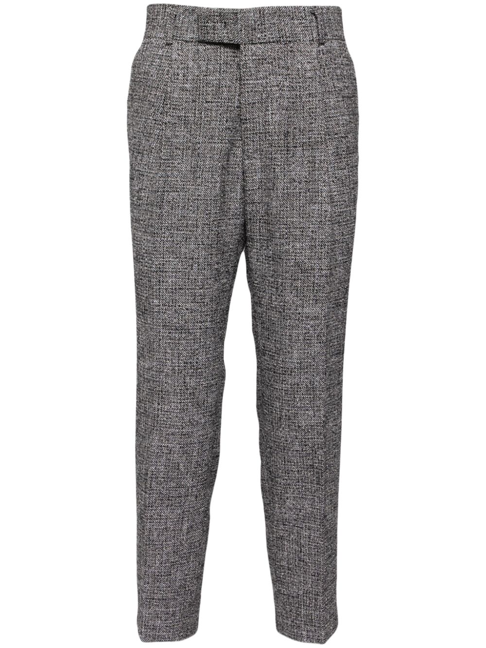 Tweed trousers - Black