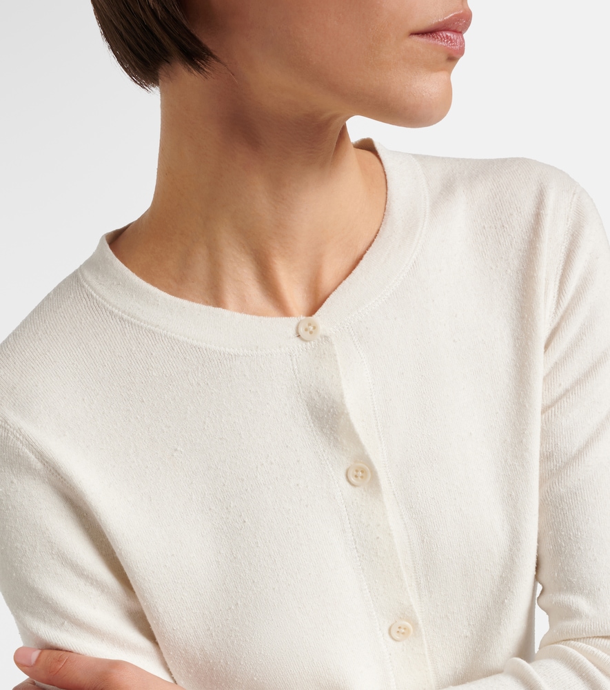 Okino cotton and silk cardigan