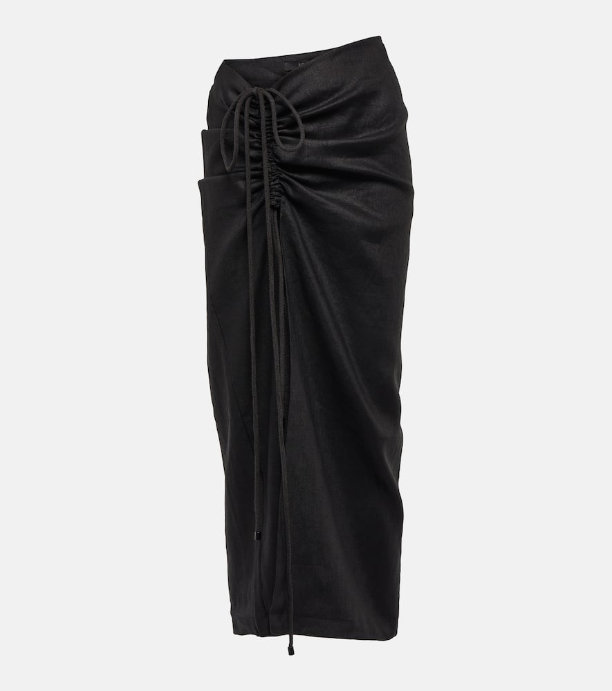 Josefina linen maxi skirt