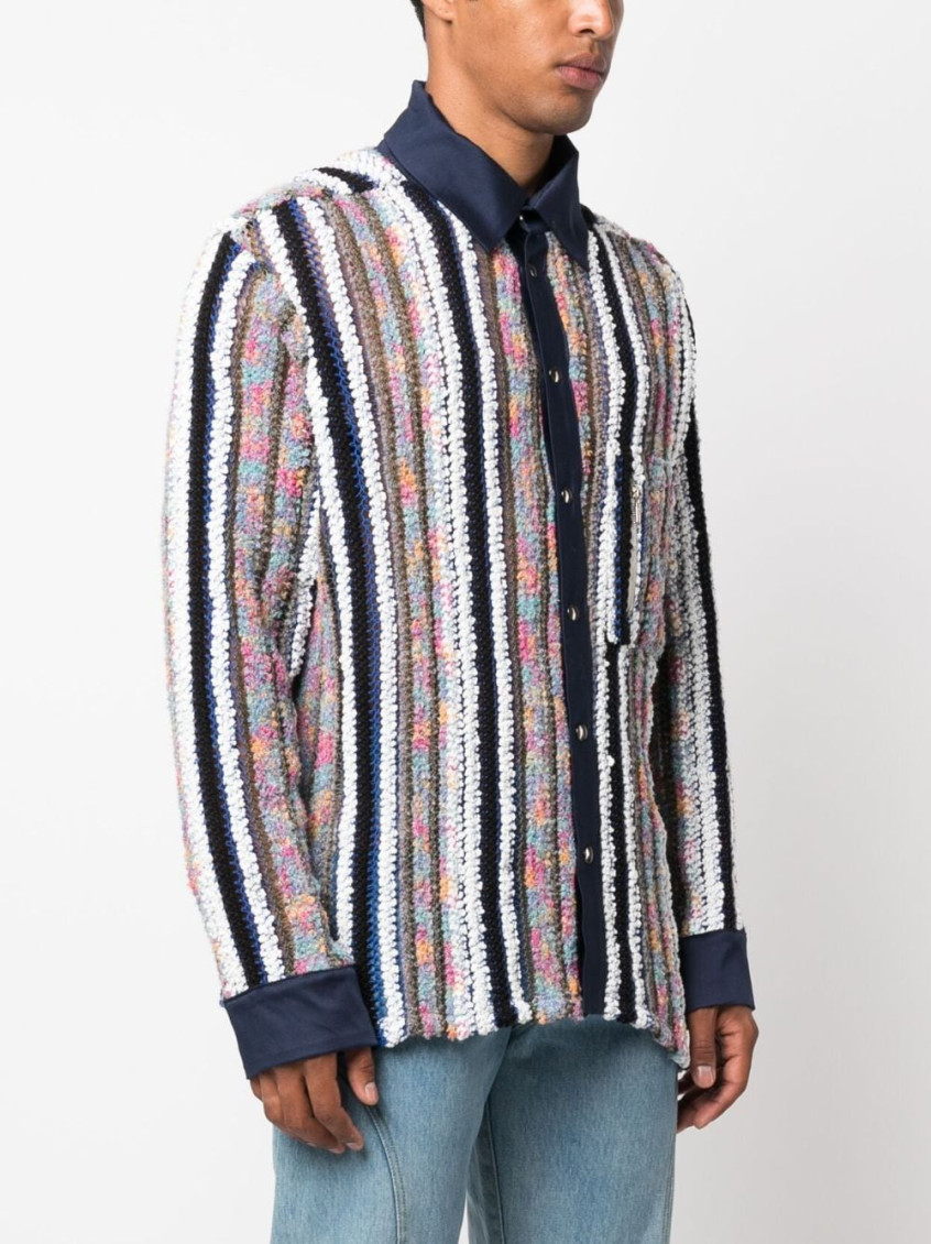 - Linen Blend Cotton Shirt