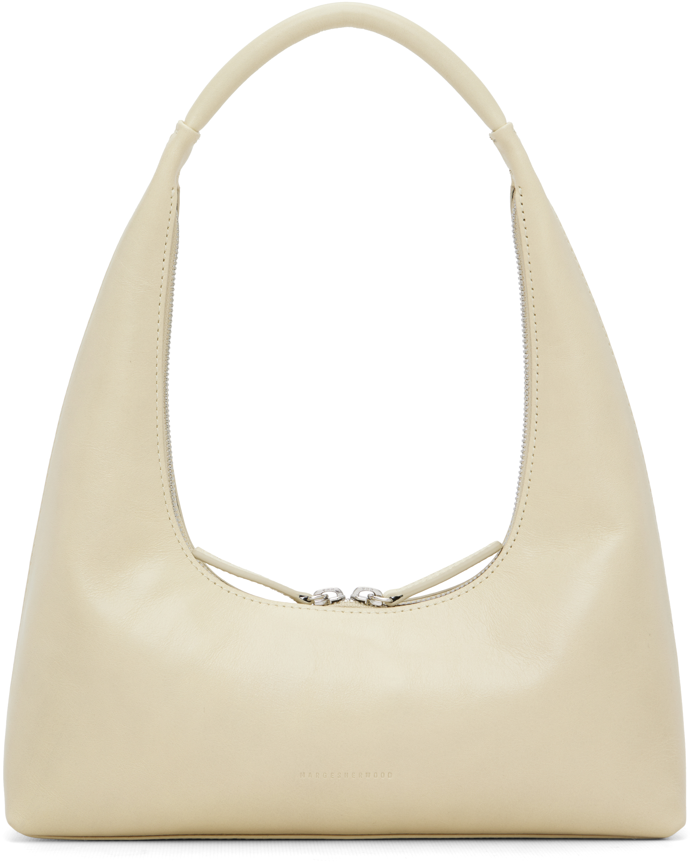 Off-White Leather Shoulder Bag