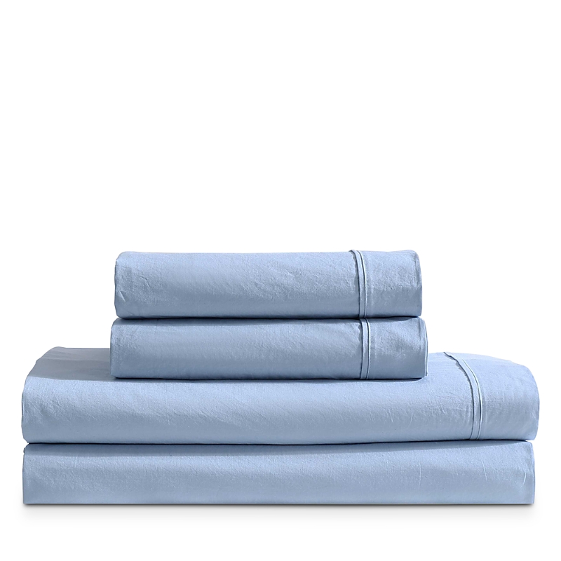 Washed Percale Cotton Sheet Set, Twin Xl