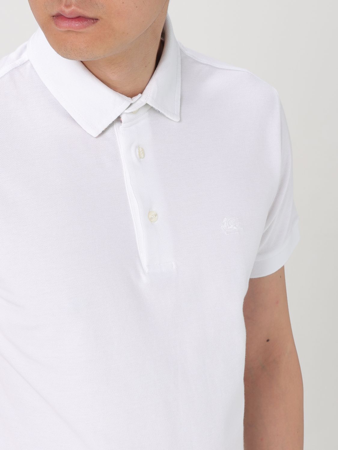 Polo Shirt Men color White