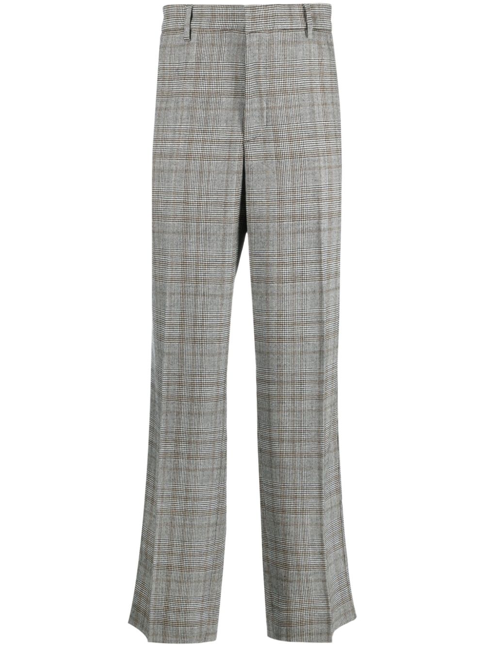 Delfo straight-leg trousers - Black