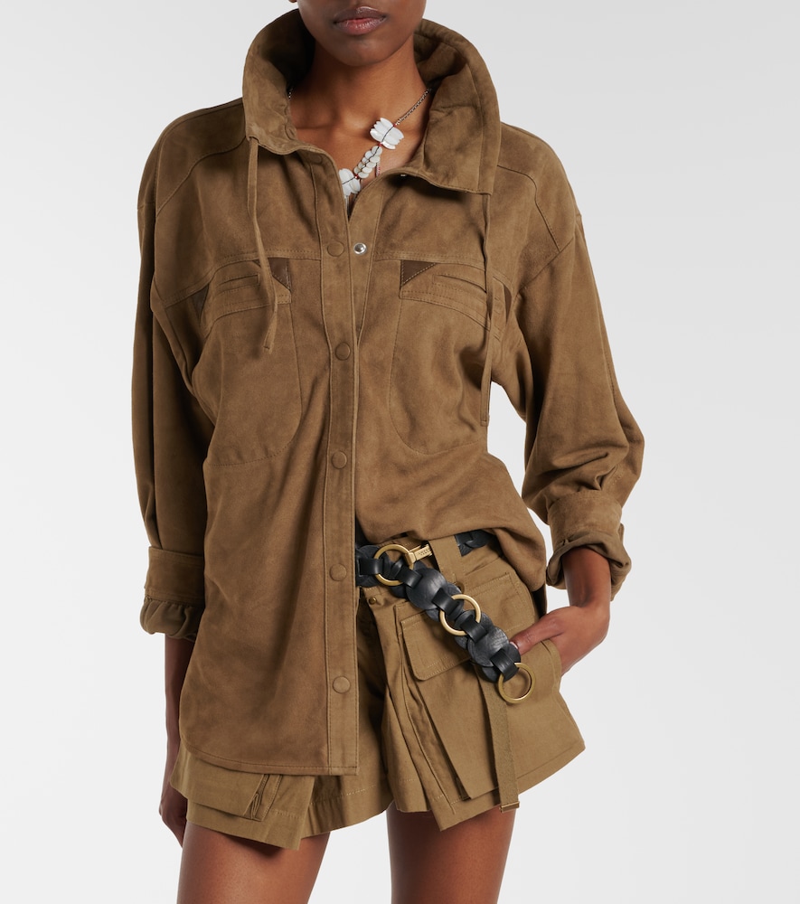Maldia suede overshirt