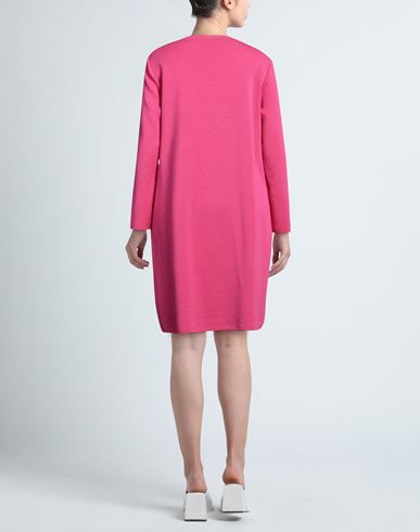 Woman Mini dress Fuchsia Size 2 Merino Wool, Lycra