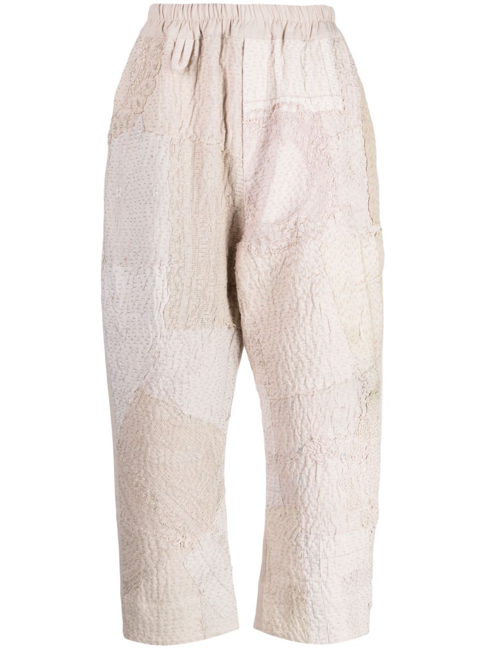Gerald linen cropped pants - Neutrals