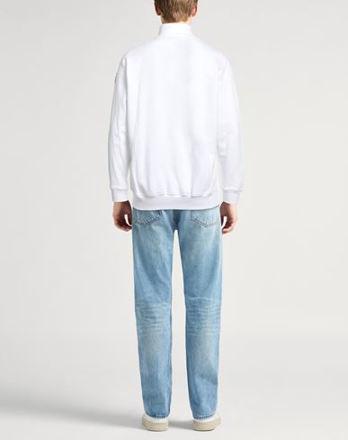 Roberto Mancini Man Sweatshirt White Size S Cotton