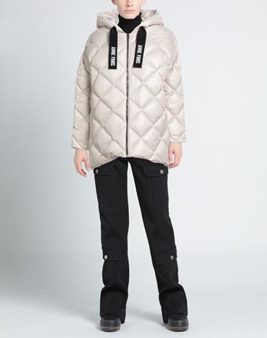 Woman Puffer Off white Size 6 Polyamide