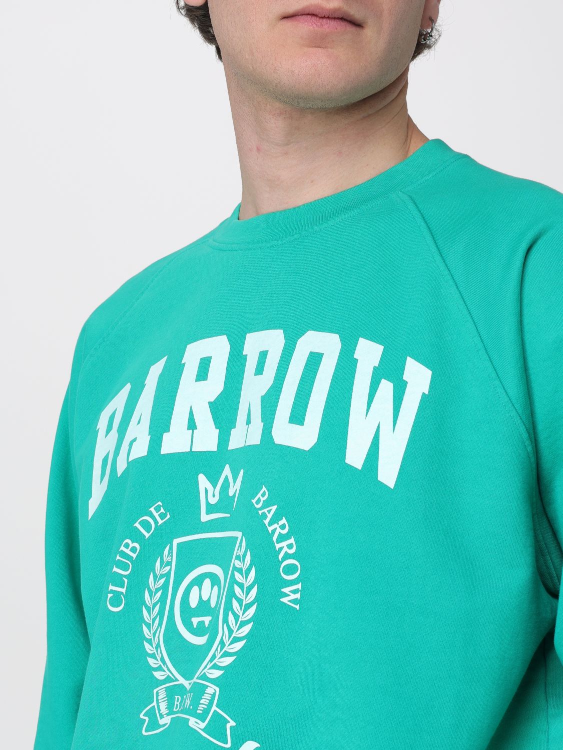 Sweatshirt Men color Green