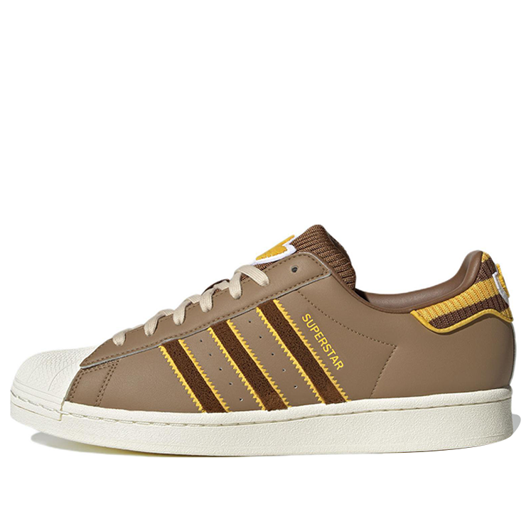Superstar Shoes 'Brown White Yellow'