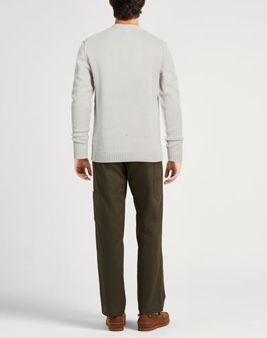 Man Cardigan Light grey Size 36 Virgin Wool