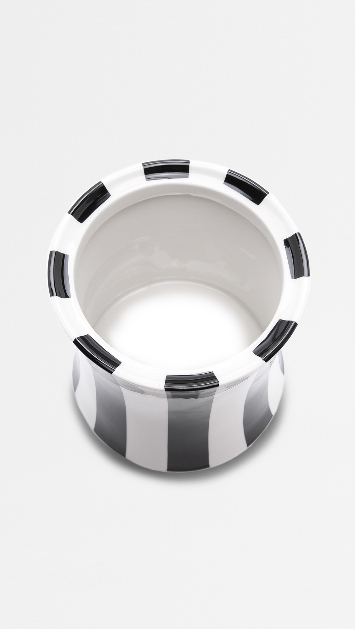 Secrets Canister Black/White One Size