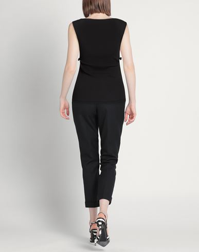 Woman Tank top Black Size ONESIZE Cotton, Silk