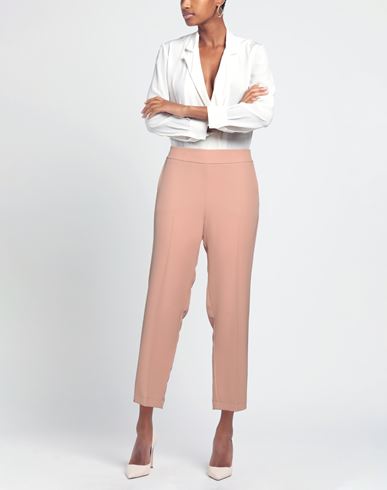 Woman Pants Blush Size 6 Polyester, Polyamide, Elastane