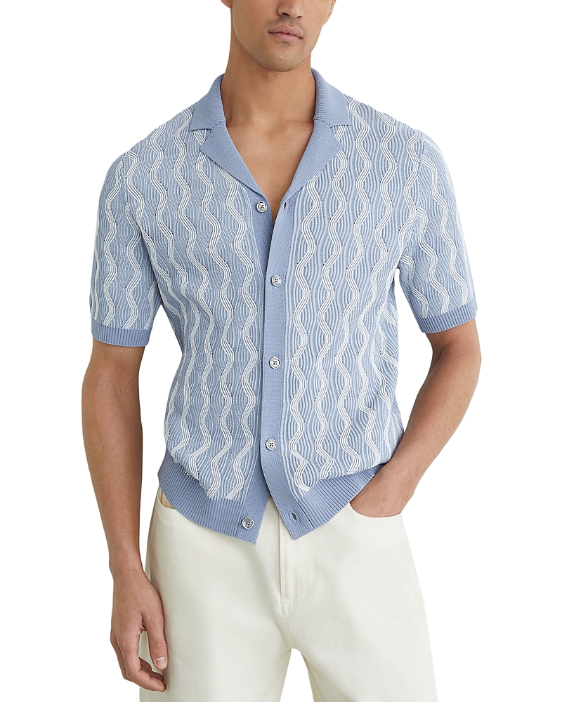 Johnny Short Sleeve Cuban Button Through Shirt