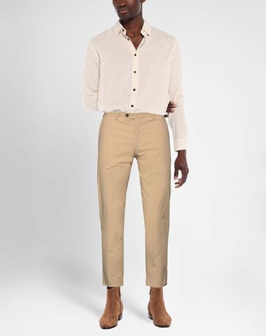 Patrizio Piscaglia Man Pants Beige Size 28 Cotton, Elastane