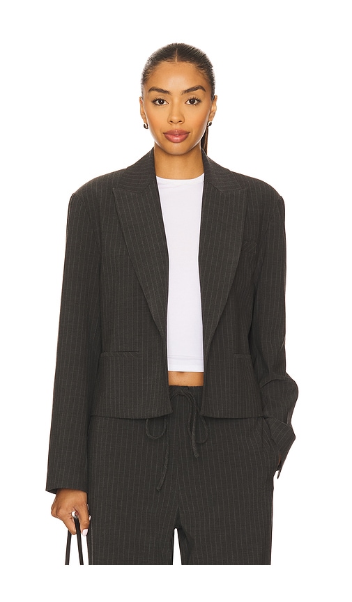 NIA Nerys Blazer in Charcoal. - XS also in L, M