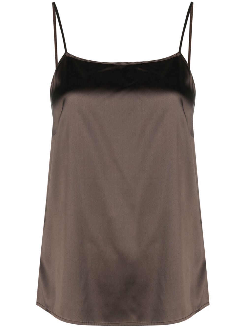 Silk satin camisole top - Neutrals