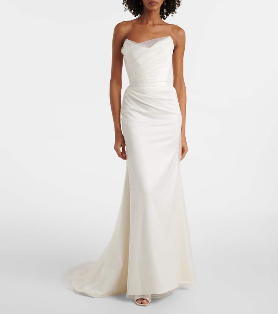 Bridal Nova Reha tulle and satin gown