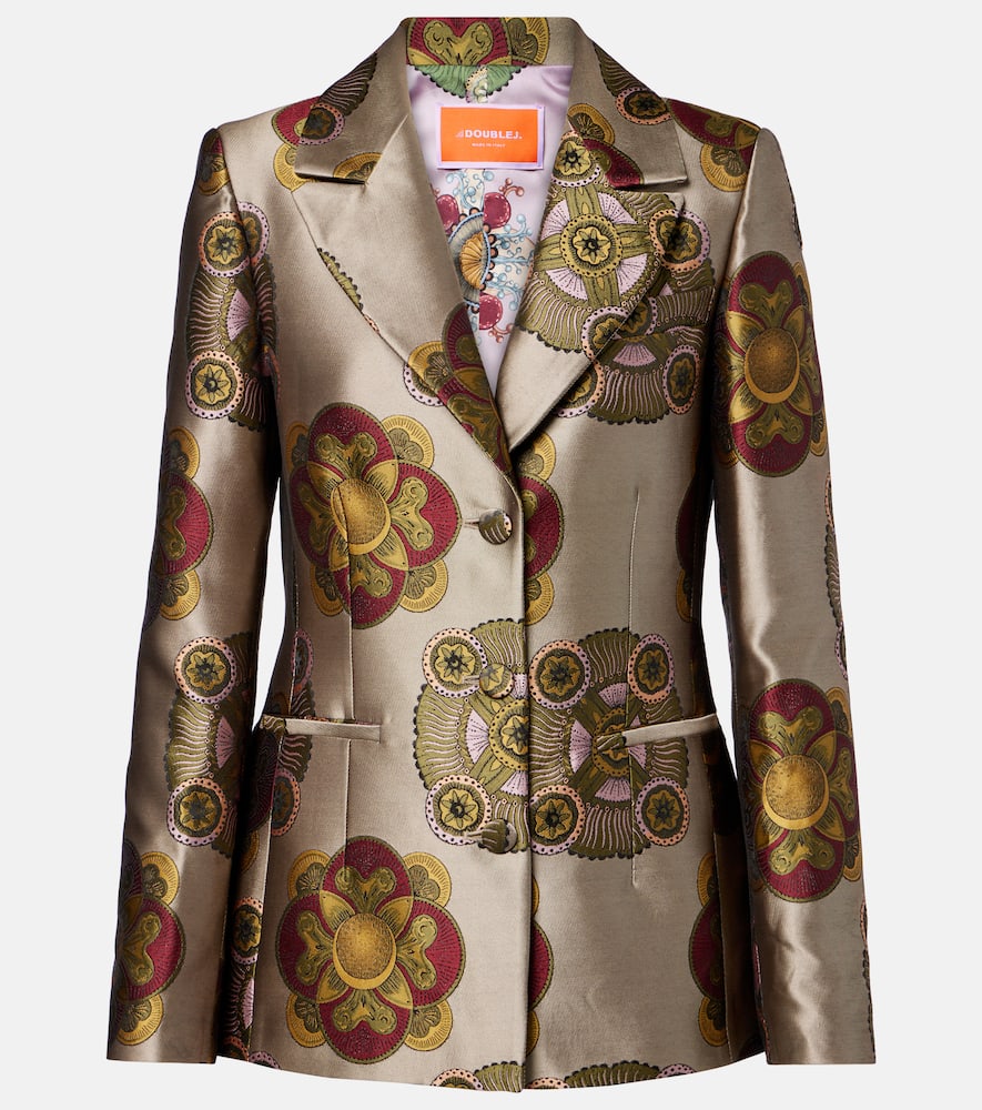 24/7 printed blazer