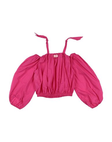 Kid Girl Top Fuchsia Size 12 Cotton