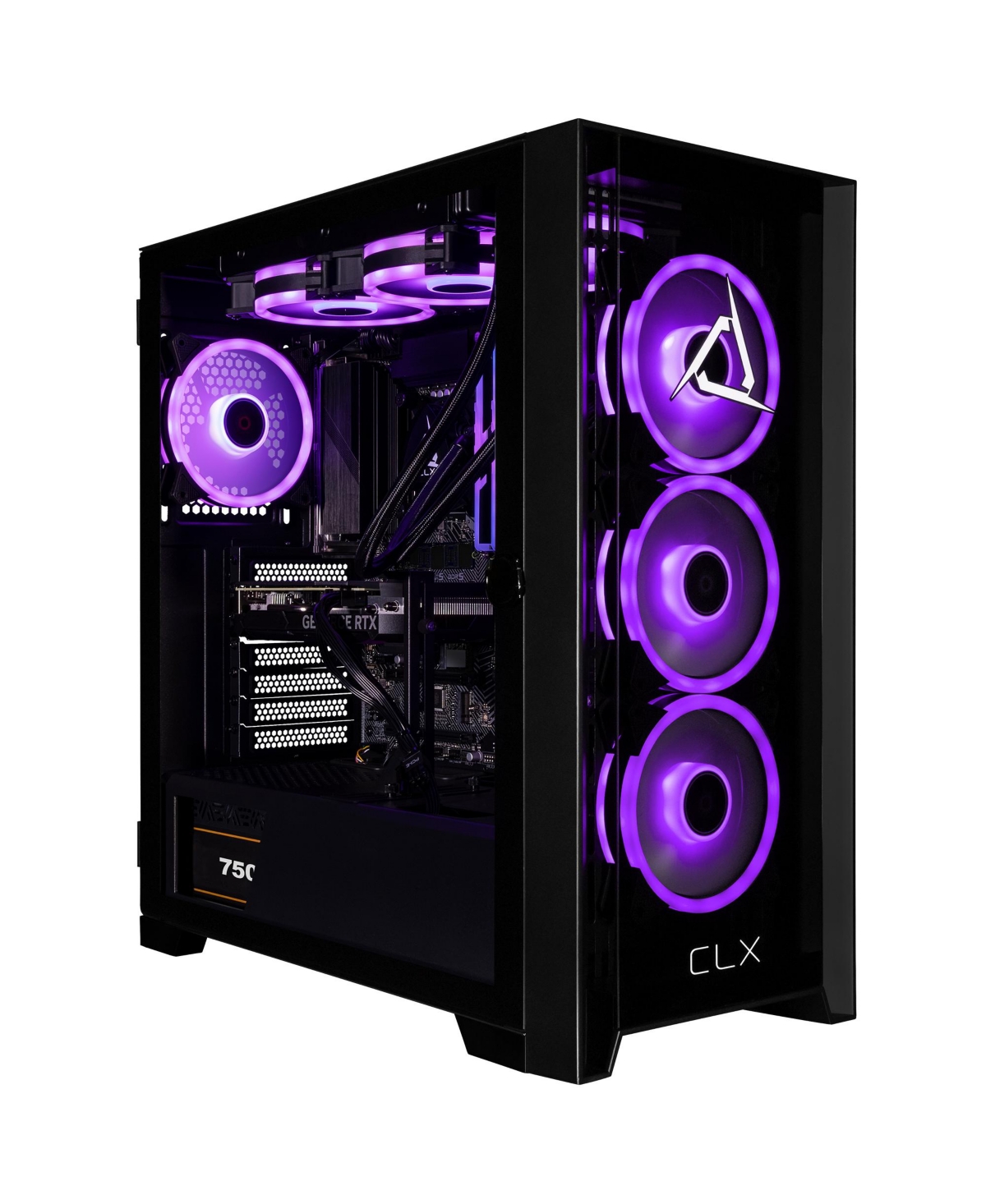 Set Gaming Desktop - Liquid Cooled Intel Core i7 14700KF 3.4GHz 20-Core Processor, 32GB DDR5 Memory, GeForce Rtx 5070 12GB GDDR7 Graphics, 2TB Ssd