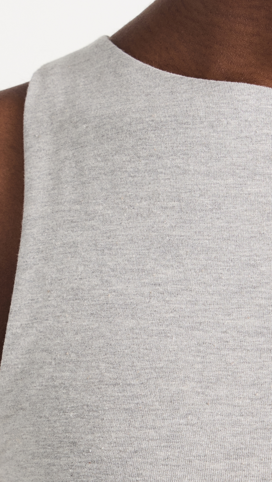 Ambitionist 여성 High Neck Tank Bodysuit Grey